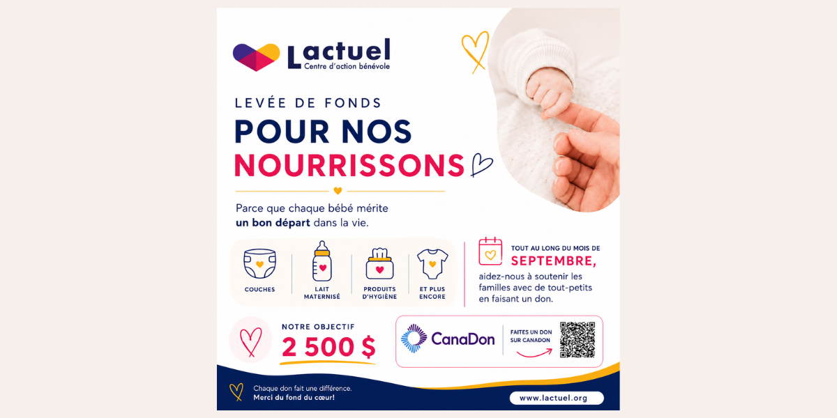 Levée de fonds nourrissons Levée de fonds nourrissons