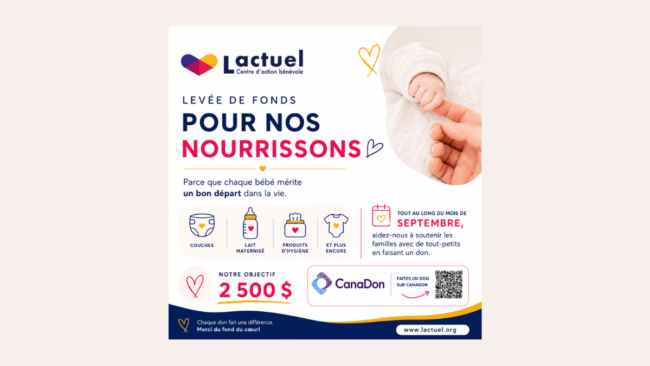 Levée de fonds nourrissons Levée de fonds nourrissons